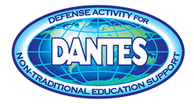 defense activity for non-traditional educational support logo over globe