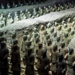 Terra Cotta Warriors Exhibit.