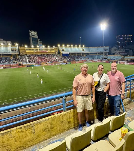 HSTM Faculty in Vietnam at Soccer Game