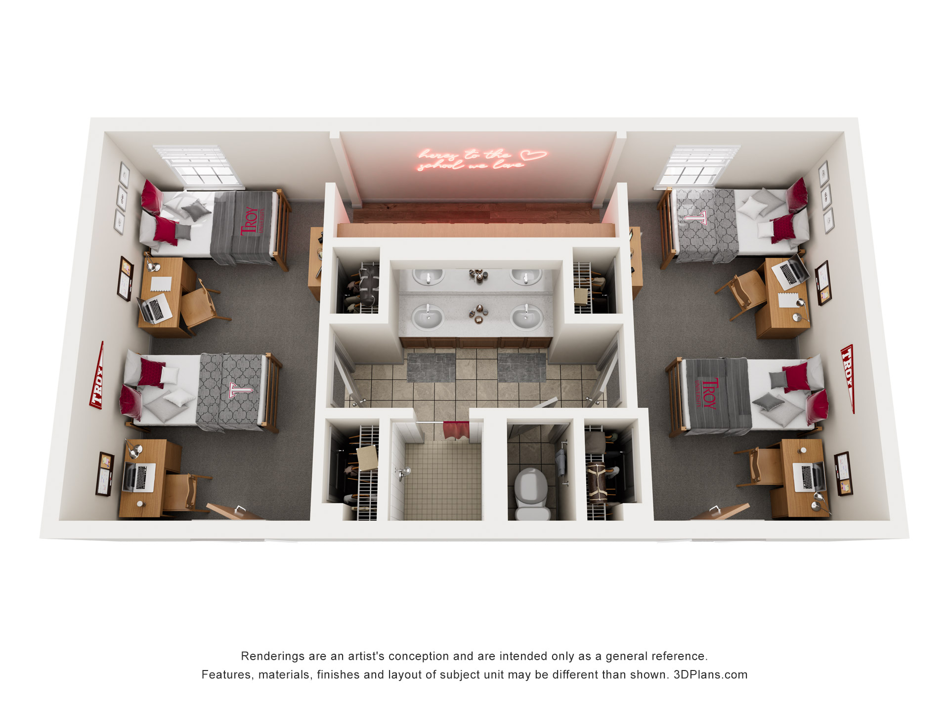 Pace Hall floor plan