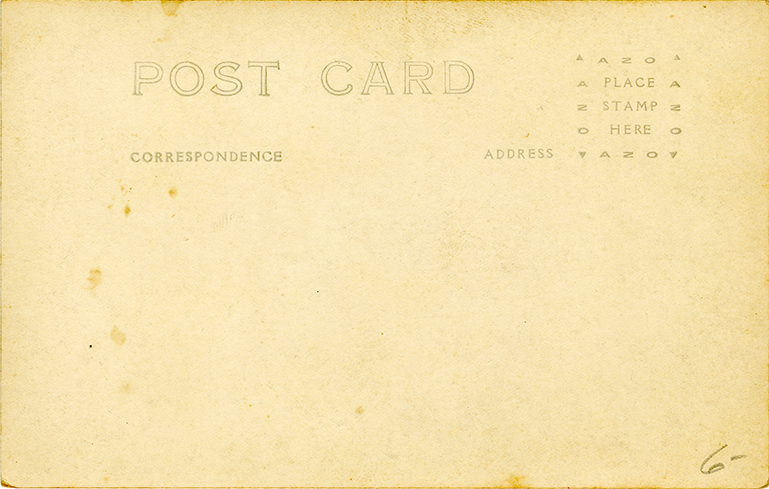 Postcard Back - Foley: Laurel Avenue