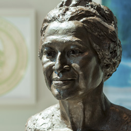 A Statue of Rosa Parks.