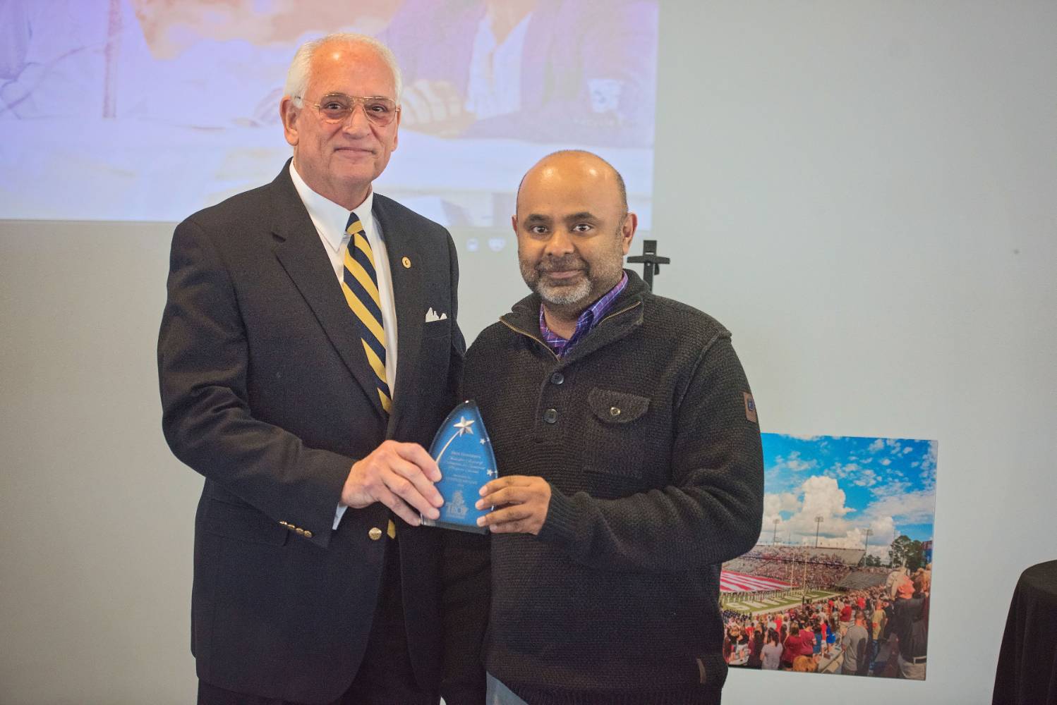 2018 Chancellor's Award of Distinction for Sponsored Program Success awarded to Dr. Govind Menon