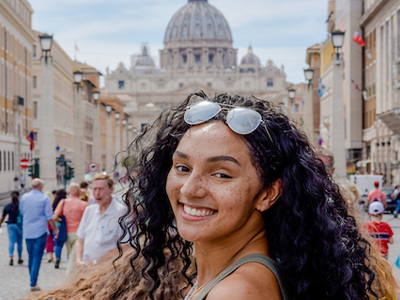 Student in Italy