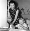 Mary Lucy Floyd and her son, Joseph Langford Floyd, 1962