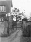 US Army 820th Hospital Unit Center Gate, London, England, ca. 1942. 